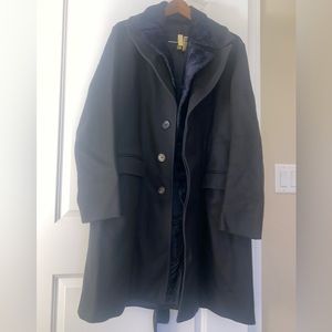 Emporio Armani Virgin wool overcoat